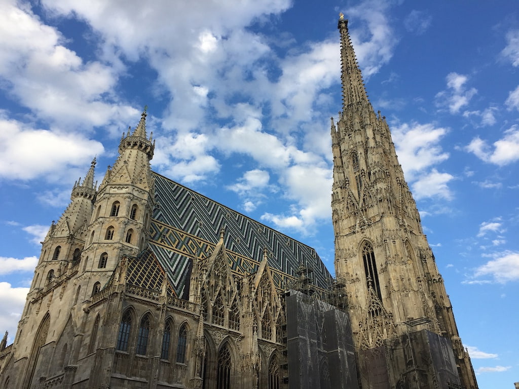La famosissima Stephansdom a Vienna